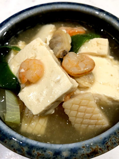 豆腐と冷凍シーフードミックスであんかけ!-レシピのメイン写真