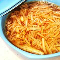 A picture of レンジで簡単☆自家製中華風なめ茸♥️.