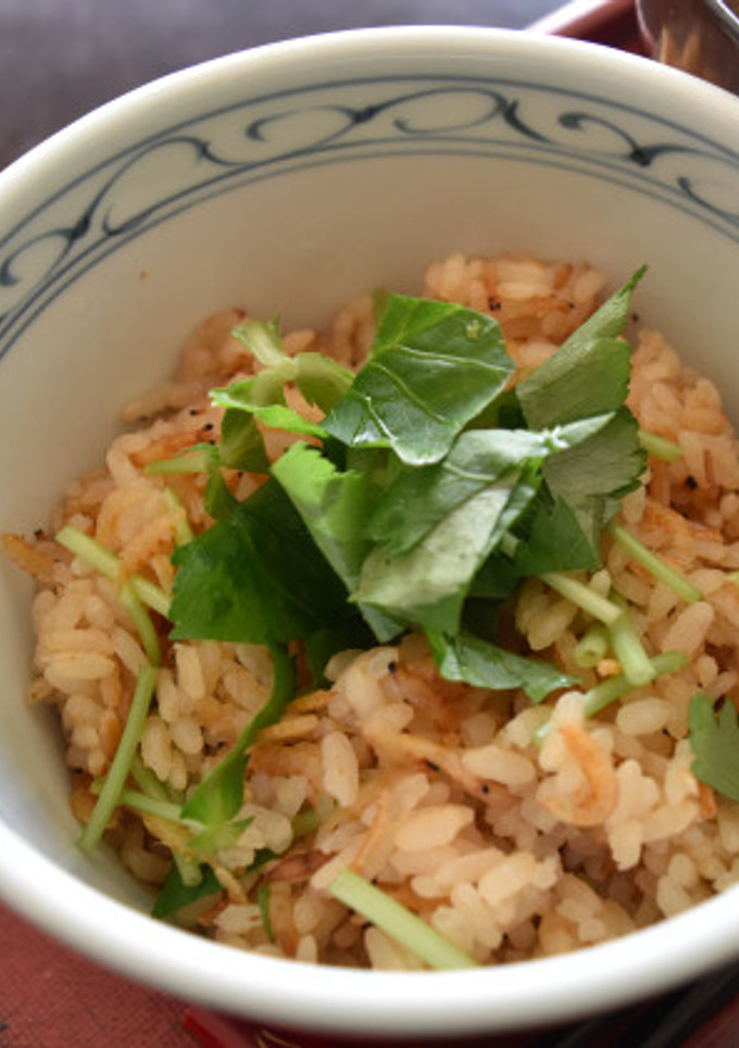 干しエビの炊き込みご飯-レシピのメイン写真