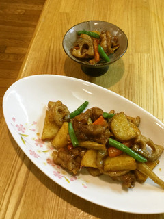 豚バラと根野菜の揚げ炒め。-レシピのメイン写真