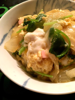 玉ねぎと三つ葉のふわとろたまご丼-レシピのメイン写真