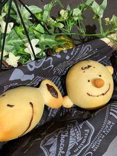 簡単クリームパン★キャラパン-レシピのメイン写真