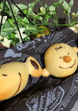 簡単クリームパン★キャラパン-レシピのメイン写真
