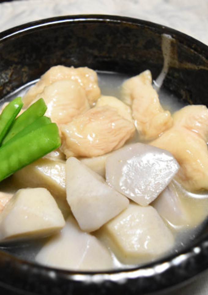 里芋と鶏むね肉のくず煮-レシピのメイン写真