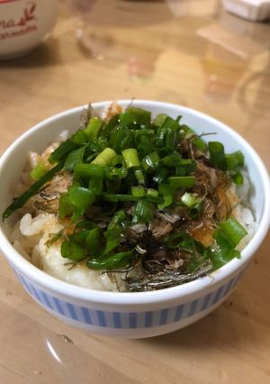 超簡単！ふりかけ昆布のとろろごはん！-レシピのメイン写真