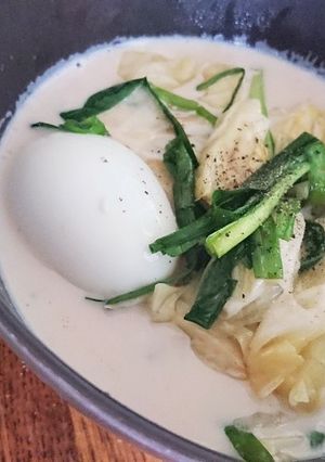 ☆クリーミー☆美味！☆牛乳ラーメン-レシピのメイン写真
