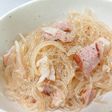 レンジで簡単!バターだし醤油はるさめ