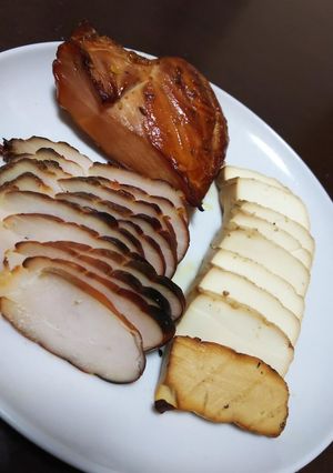 100均土鍋で鶏むね肉の燻製-レシピのメイン写真