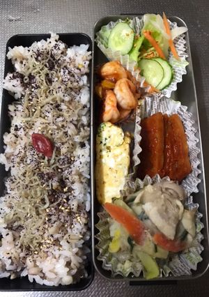 2019.11/1９水曜日のお弁当-レシピのメイン写真