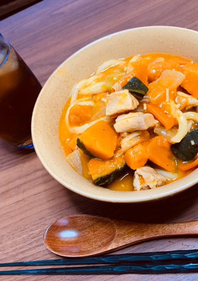 ほうとう風あったかうどん-レシピのメイン写真