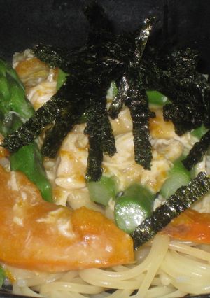 白味噌ソースのパスタ-レシピのメイン写真
