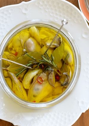 液体塩こうじで牡蠣のオイル漬け♪-レシピのメイン写真