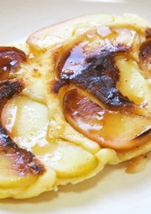 米粉のりんごホットケーキ！りんごが香る-レシピのメイン写真