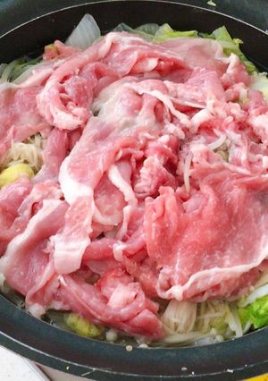 ごま香る♡ヘルシーにんにく蒸し鍋-レシピのメイン写真
