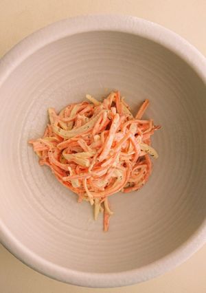 人参がいっぱい食べれるサラダ-レシピのメイン写真