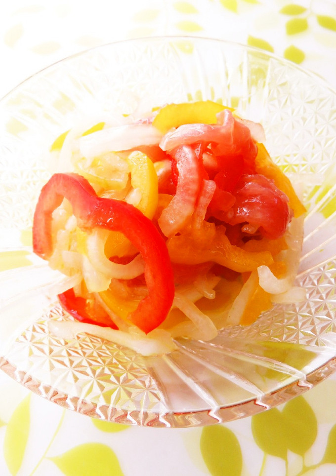 ☺簡単作り置き♪生ハムと野菜のマリネ☺-レシピのメイン写真