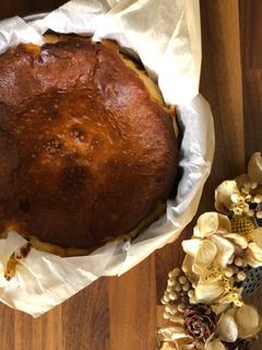 バスクチーズケーキ-レシピのメイン写真