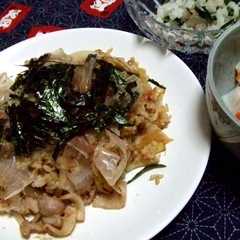รูปของ 味噌とじゃがいもの焼き飯