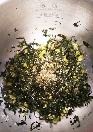 ホットクックでかぶの葉炒め-レシピのメイン写真