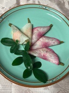 大根の花びら餅風-レシピのメイン写真