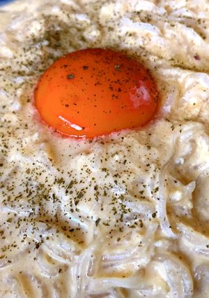 糖質オフの糸こんにゃくでカルボナーラ-レシピのメイン写真