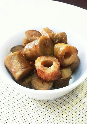 コロコロごぼうとちくわの中華風照り煮。-レシピのメイン写真