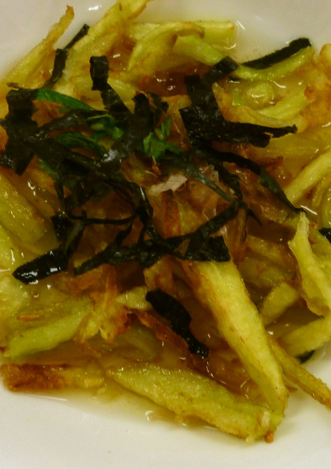 揚げナスそうめん-レシピのメイン写真