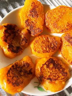 離乳食後期 かぼちゃのおやき-レシピのメイン写真