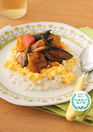 野菜たっぷり！甘酢あんのオムライス-レシピのメイン写真