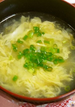 中華風かきたま汁-レシピのメイン写真