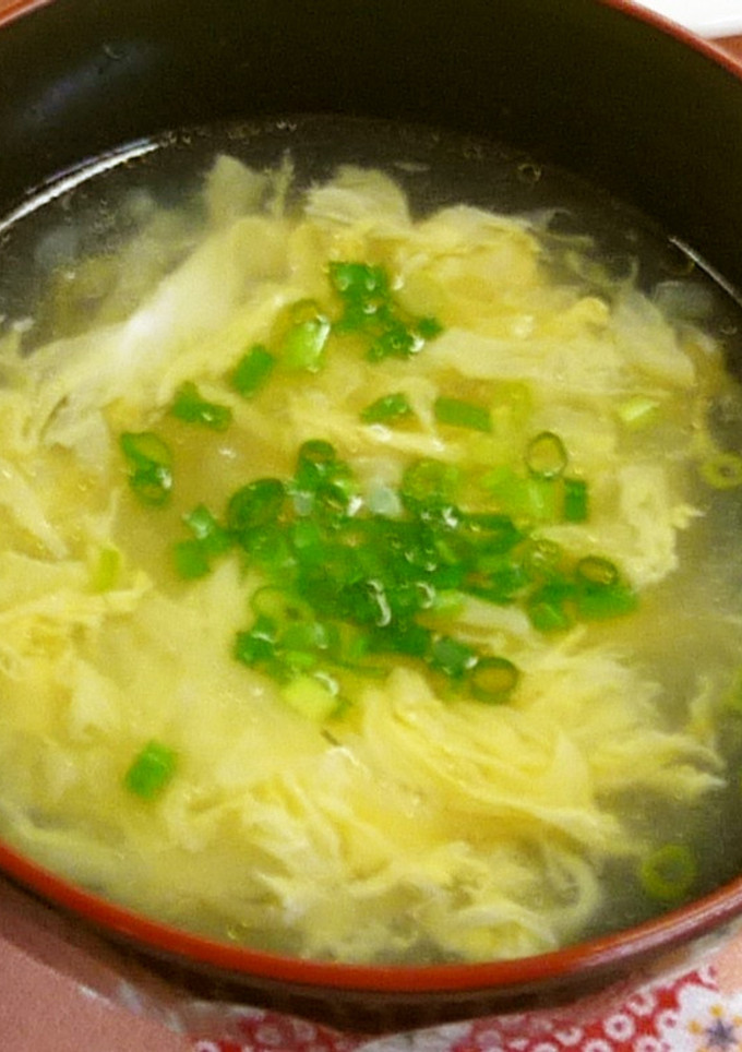 中華風かきたま汁-レシピのメイン写真