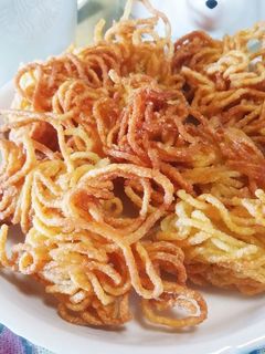 焼そば麺の素揚げ(簡単)-レシピのメイン写真