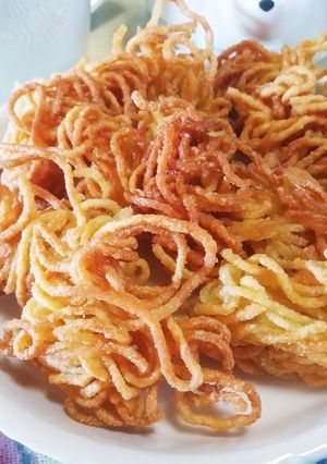 焼そば麺の素揚げ(簡単)-レシピのメイン写真