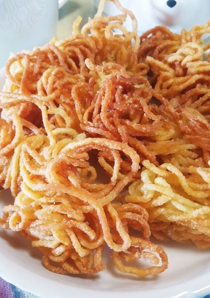 焼そば麺の素揚げ(簡単)-レシピのメイン写真