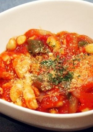 疲労回復レシピ★豚肉と野菜のトマト煮込み-レシピのメイン写真