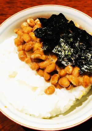 水戸の食卓より♪のり納豆-レシピのメイン写真