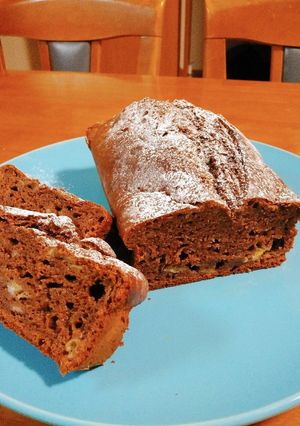 バナナとココアのパウンドケーキ-レシピのメイン写真
