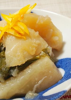かぶと油揚げの煮物〔ホットクック〕-レシピのメイン写真