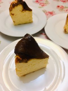 我が家のバスクチーズケーキ-レシピのメイン写真