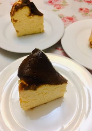 我が家のバスクチーズケーキ-レシピのメイン写真