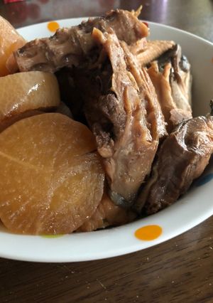 ブリあらと大根の煮物-レシピのメイン写真