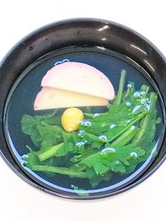 春菊のすまし汁-レシピのメイン写真