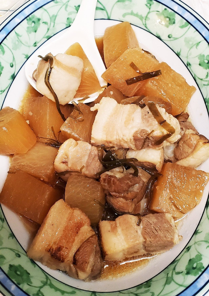 アムウェイの鍋で豚バラと大根の炒め煮-レシピのメイン写真