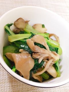 舞茸と小松菜の和え物-レシピのメイン写真