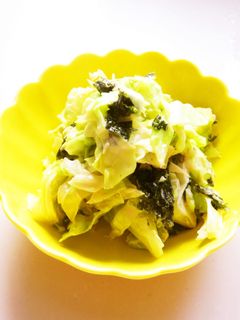 ☺お弁当に☆簡単キャベツのマヨ醤油和え☺-レシピのメイン写真