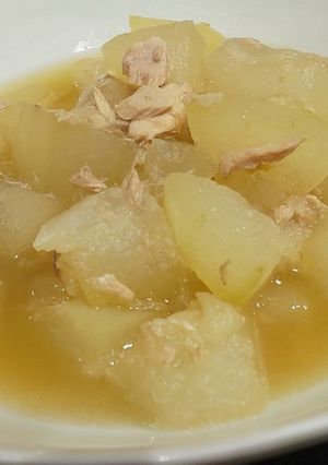 冬瓜とツナの美味しい煮物-レシピのメイン写真