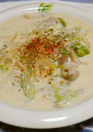 カルダモン香る白菜のクリーム煮-レシピのメイン写真