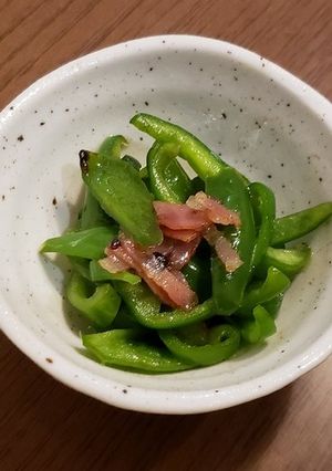 ピーマンとベーコンのさっと炒め-レシピのメイン写真