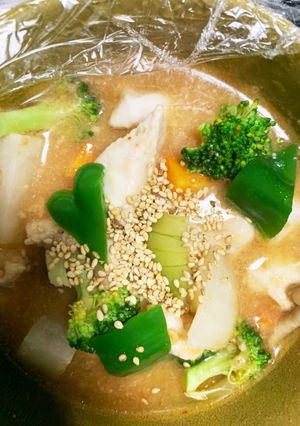 全てレンジ鶏胸肉と根菜の飯泥棒な蒸し煮-レシピのメイン写真