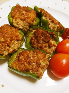 作り置きやお弁当に♫簡単ピーマンの肉詰め-レシピのメイン写真